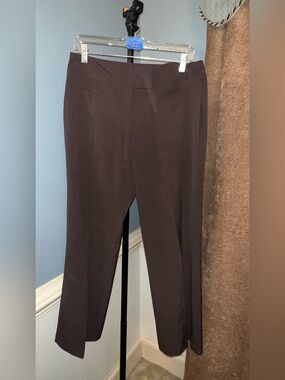 Ruby Rd. Men's Dark Brown Dress Pants